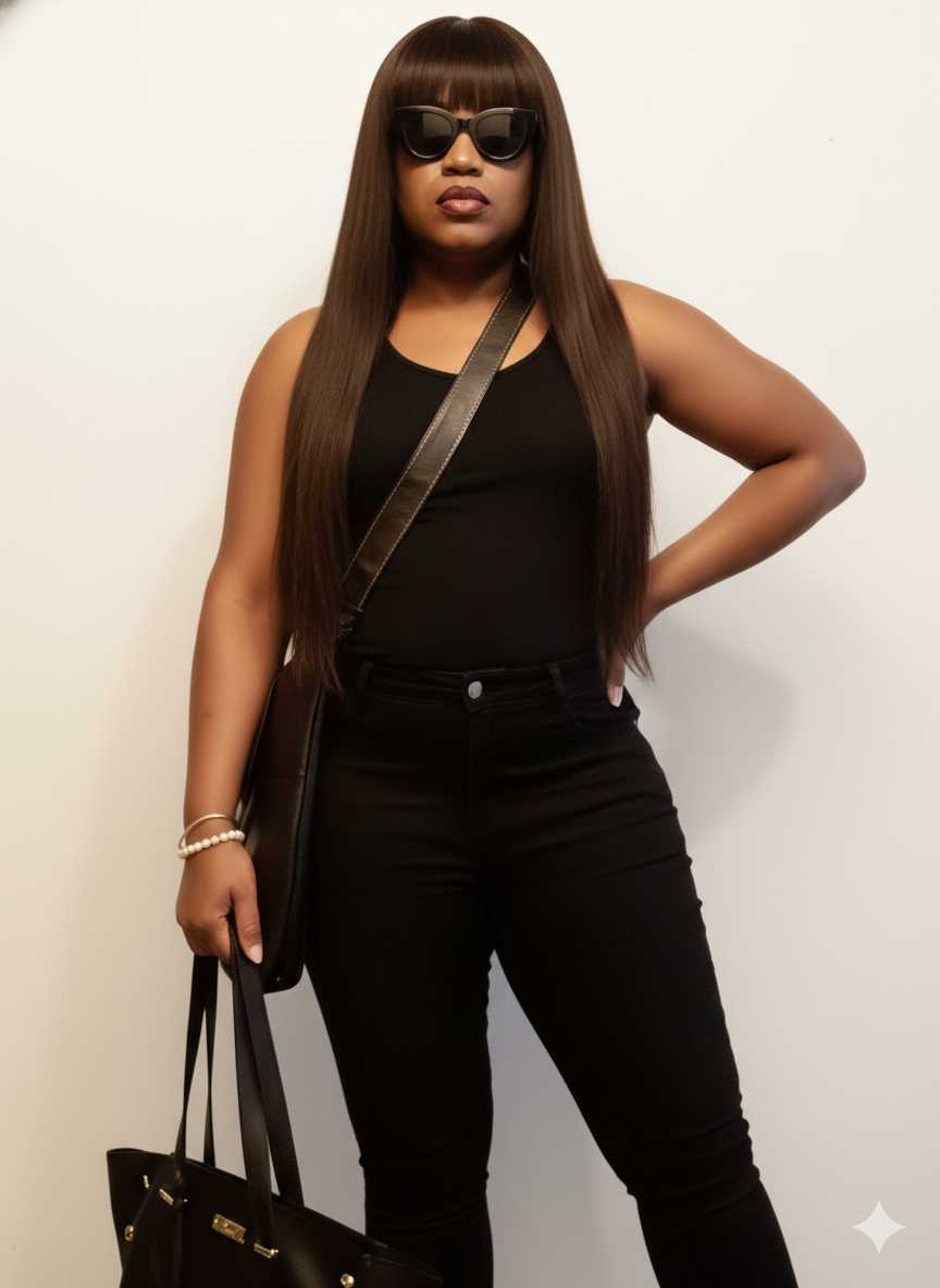 Aisha styling Express Denim