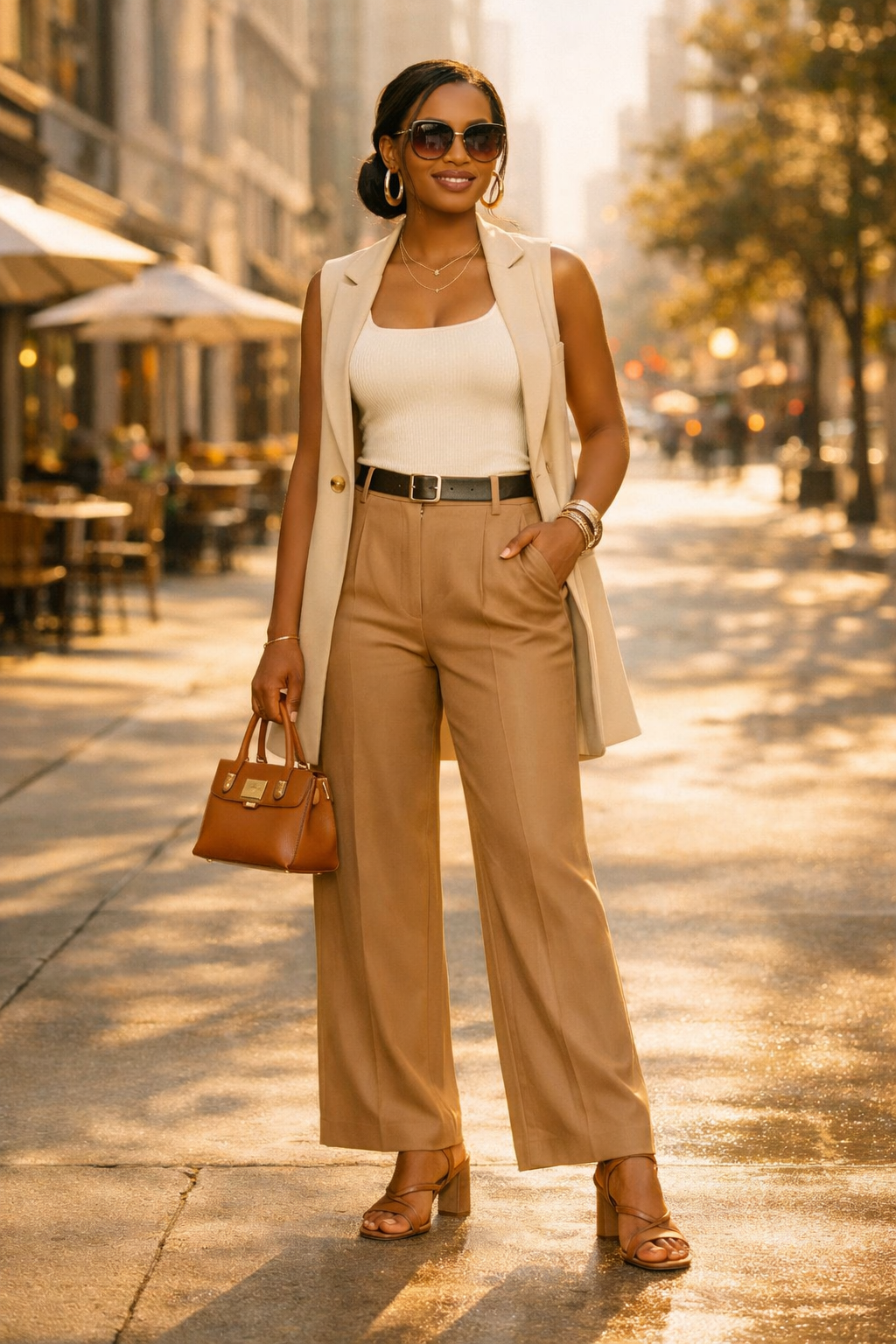 Golden Hour Fashion Glow: Butter‑Cream, Camel, and Beige Done the Luxe Way