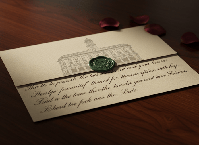 Browsing seasonal clothing collections in retail store A beautifully written handwritten love letter on aged cream stationery, folded and slightly open, resting on a dark mahogany surface. The letter features elegant cursive script, a faint watermark of a classic department store facade in the background, and a vintage wax seal in deep green. Soft dramatic lighting, editorial photography style, nostalgic and romantic mood.