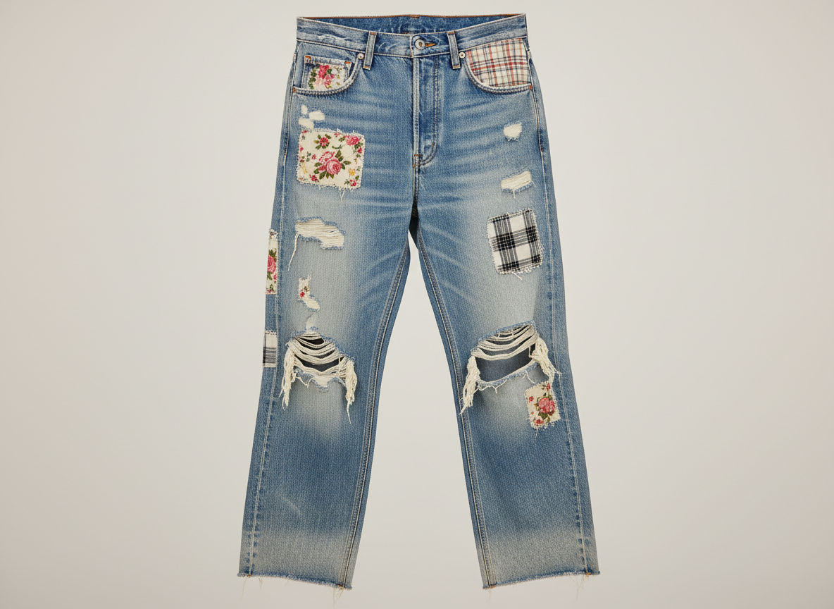 USED AND DAMAGED DENIM: THE ICONIC URBAN BRANDS I WORE IN HIGH SCHOOL